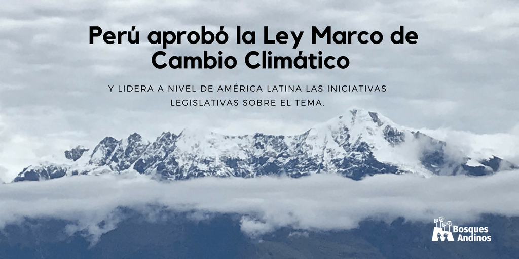 Perú cambio climático bosques andinos