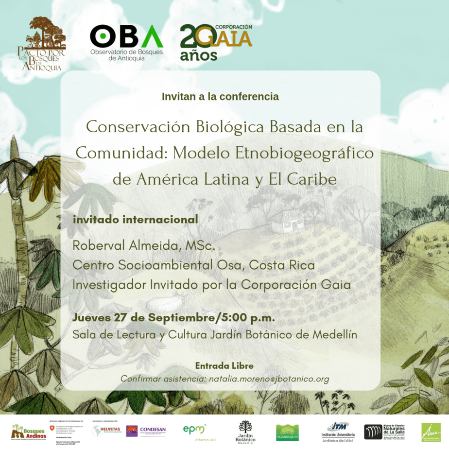 Conferencia: Conservación Biológica Basada en la Comunidad – Modelo  Etnobiogeográfico de América Latina y El Caribe | Bosques Andinos